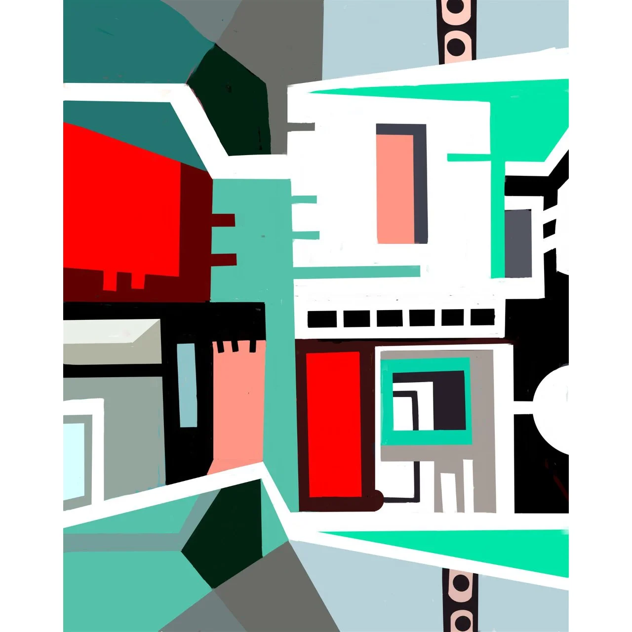 "Red Door Theatre" by Dan Lawson