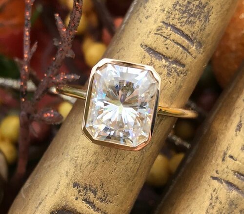 Shayna's+Custom+14k+Yellow+Gold+8x10mm+Radiant+Cut+Moissanite+Dainty+Bezel+Engagement+Ring.jpg