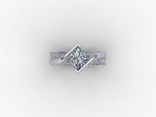 Custom+14k+White+Gold+Princess+Cut+Diamond+Engagement+Ring.jpg