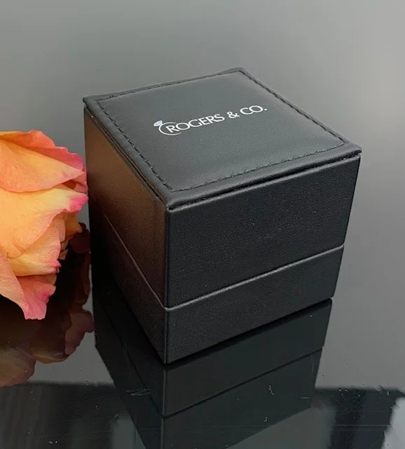 R&C Black LED Lighted Ring Box — ROGERS & CO. fine jewelry and design