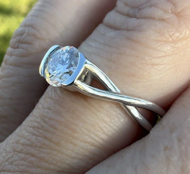 Custom Twisted Moissanite Engagement Ring.jpg