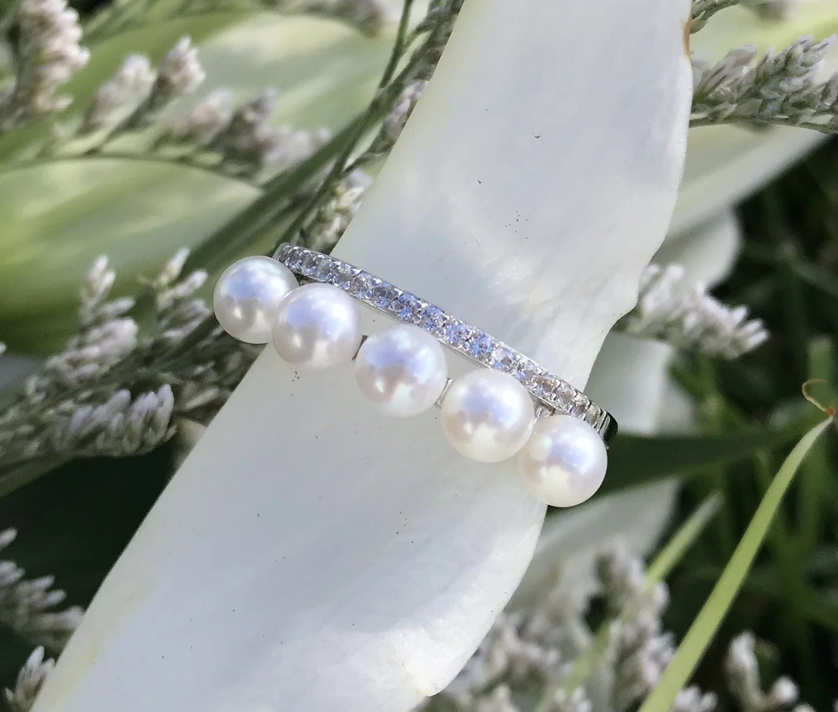 Pearl & White Sapphire Ring.jpg