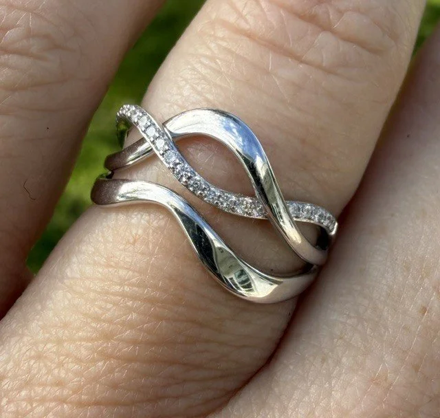 Diamond Fashion Free-Form Ring
