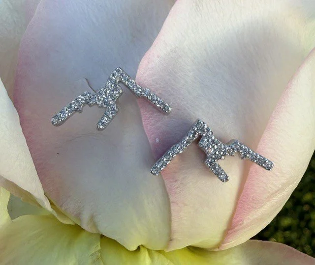 Sparkly Mountain Scene Stud Earrings.jpg