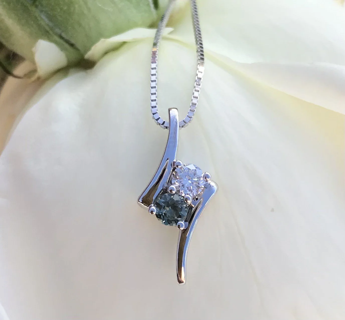 Always & Forever MT Sapphire & Lab Diamond Pendant.jpg