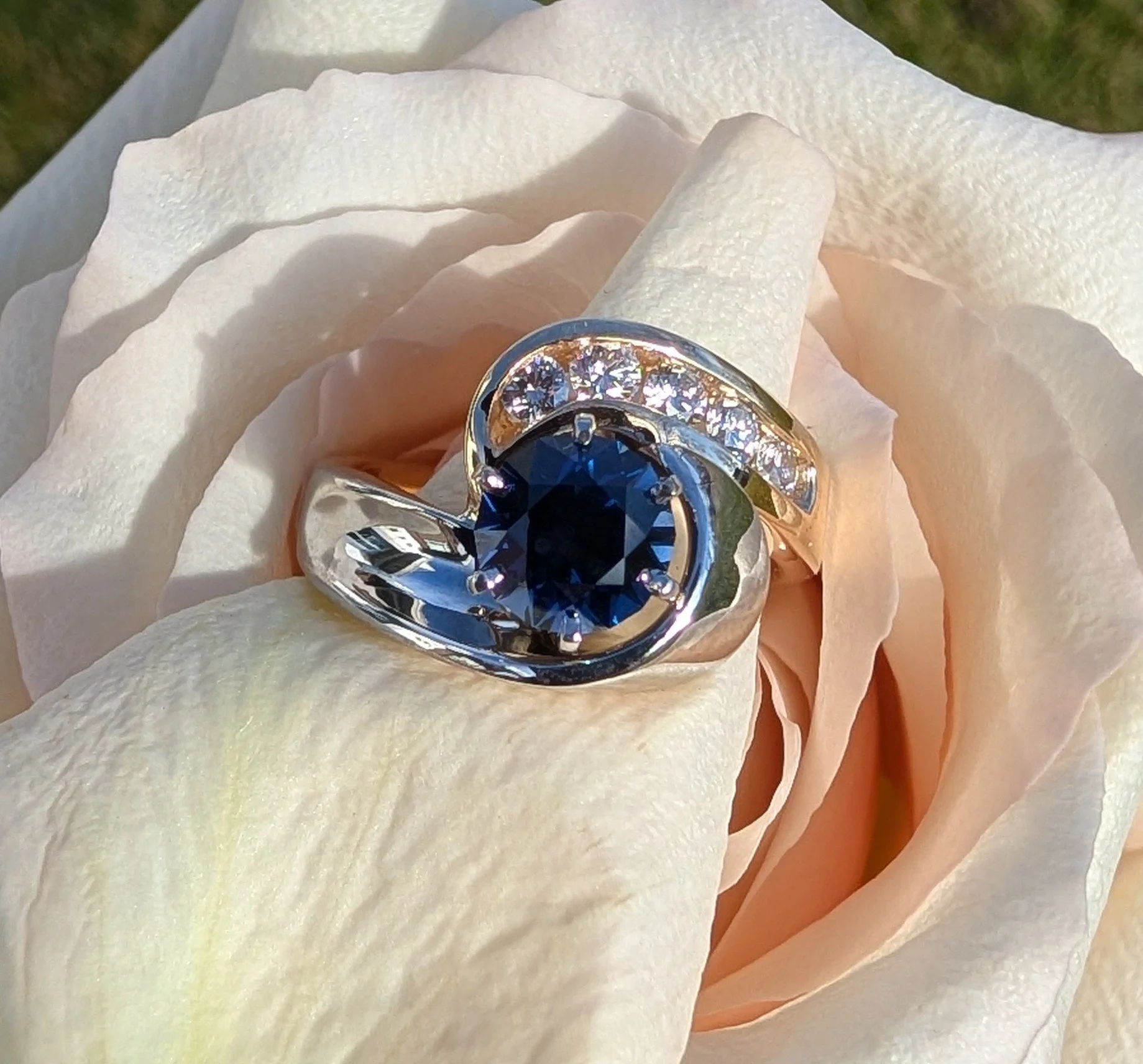 Deep Blue Sapphire Custom Ring.jpg