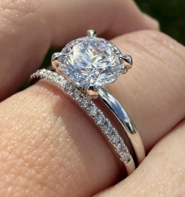 Petite Diamond Wedding Band
