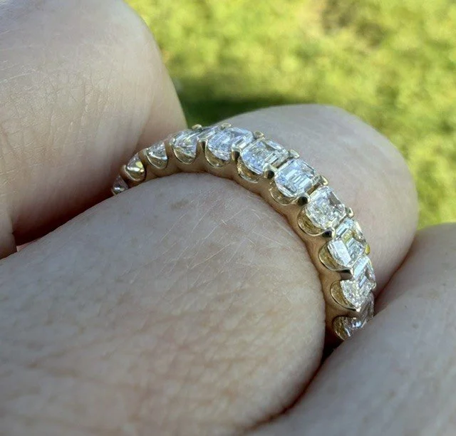 Emerald Cut Lab Diamond Band.jpg