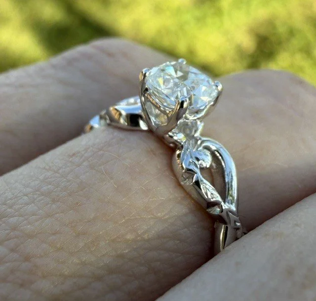 Custom .70ct Cushion Cut Diamond Engagement Ring 2.jpg