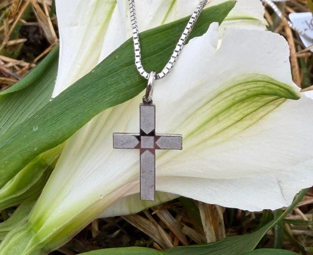 White Gold Dainty Textured Cross Pendant.jpg