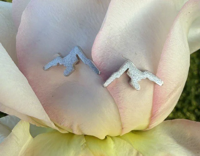 Textured Mountain Scene Stud Earrings.jpg
