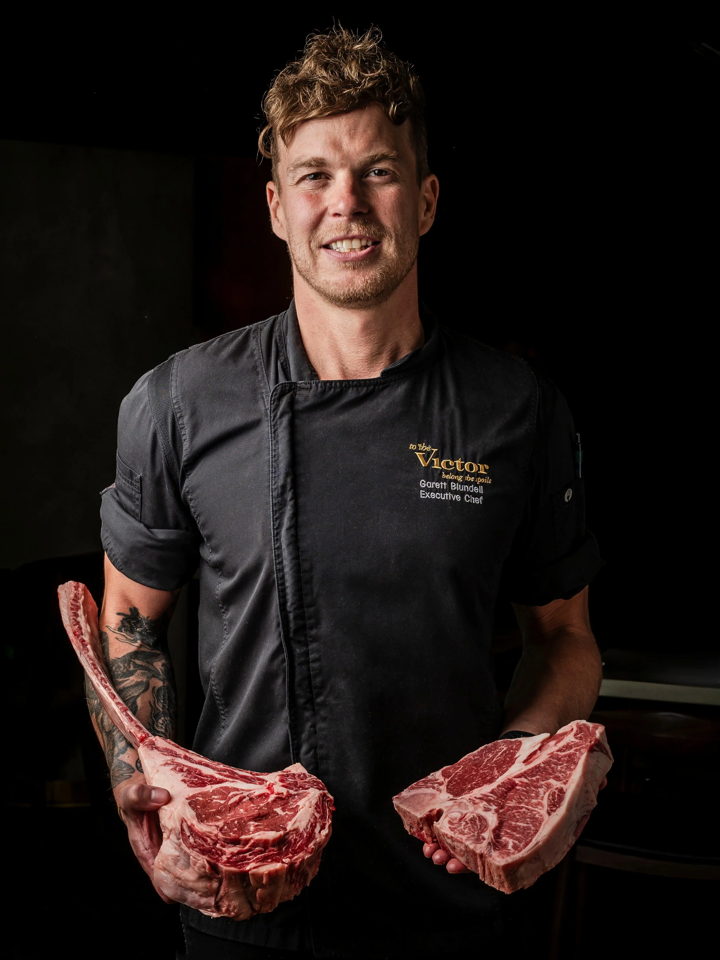 Chef Garett Blundell - The Victor Restaurant