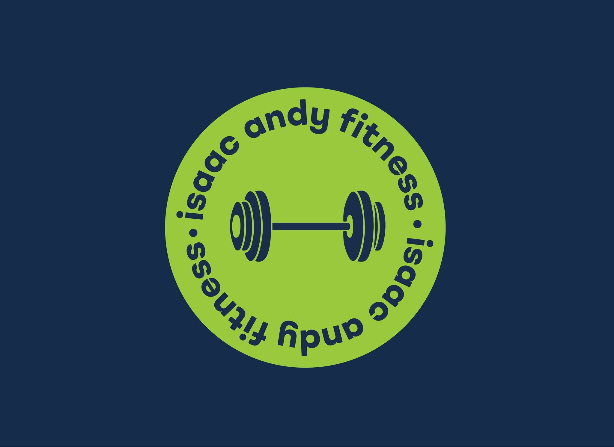 We love creating secondary branding elements for your business as they give you the freedom to be consistent in your visuals without being boring or repetitive. For Isaac Andy Fitness, we created a few of these designs such as a submark logo and weig