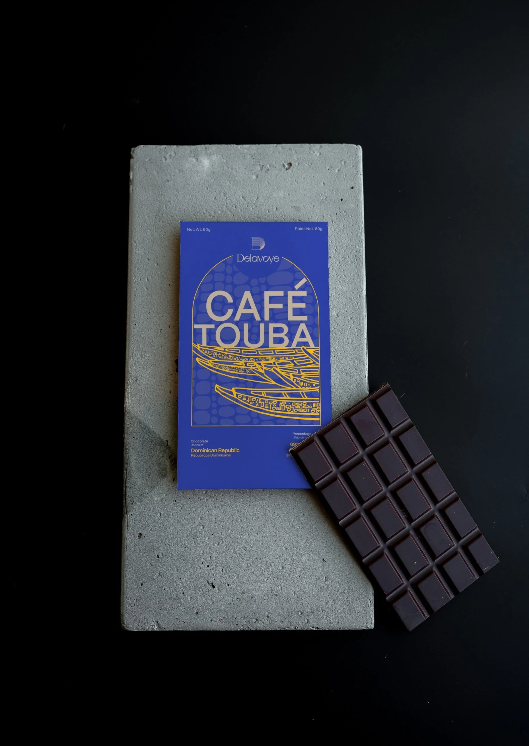 69% DARK CHOCOLATE BAR | CAFÉ TOUBA