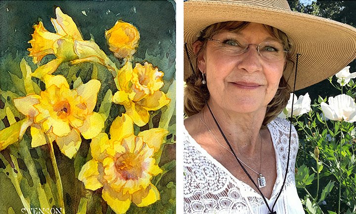 In Full Bloom with Watercolor Master Brenda Swenson