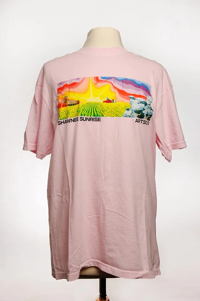 Mural T-shirts - PINK