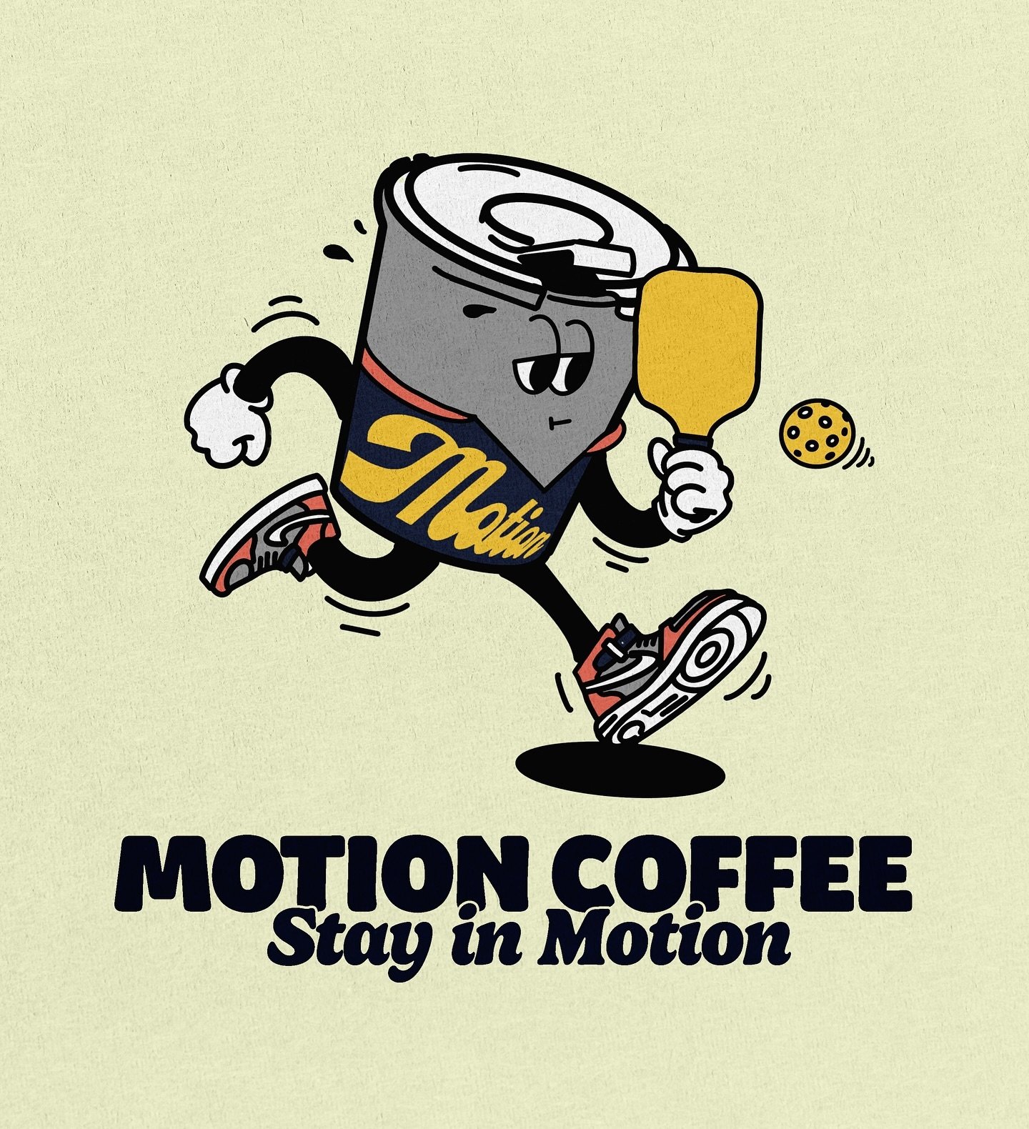 MOTION COFFEE PICKLEBALL TOURNAMENT!!
We are stoked to announce we will be hosting our 1st pickleball tournament Saturday, May 25th at the Four Seasons Pickleball courts. There will be an exclusive, small run of merch, crazy coffee, and sponsored pri