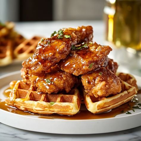 Chick'N Waffles ( + $2.99)