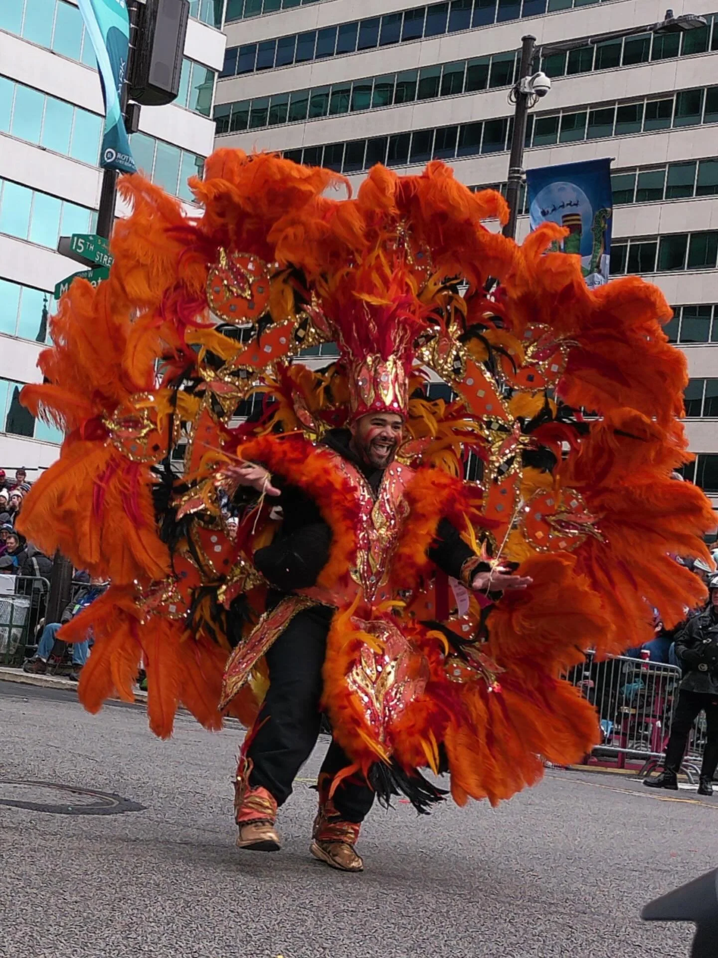 Fire Starter 🔥 

Brian Creamer 

1st Prize Special Mention 🏆 

#mummersparade2025 #mummers2025 #mummers2026 #philly #Philadelphia  #mummersmuseum #Philadelphiamummers  #goldensunrisenya #fancy #fancies #inclusion #diversity #joinus #fancydivision #