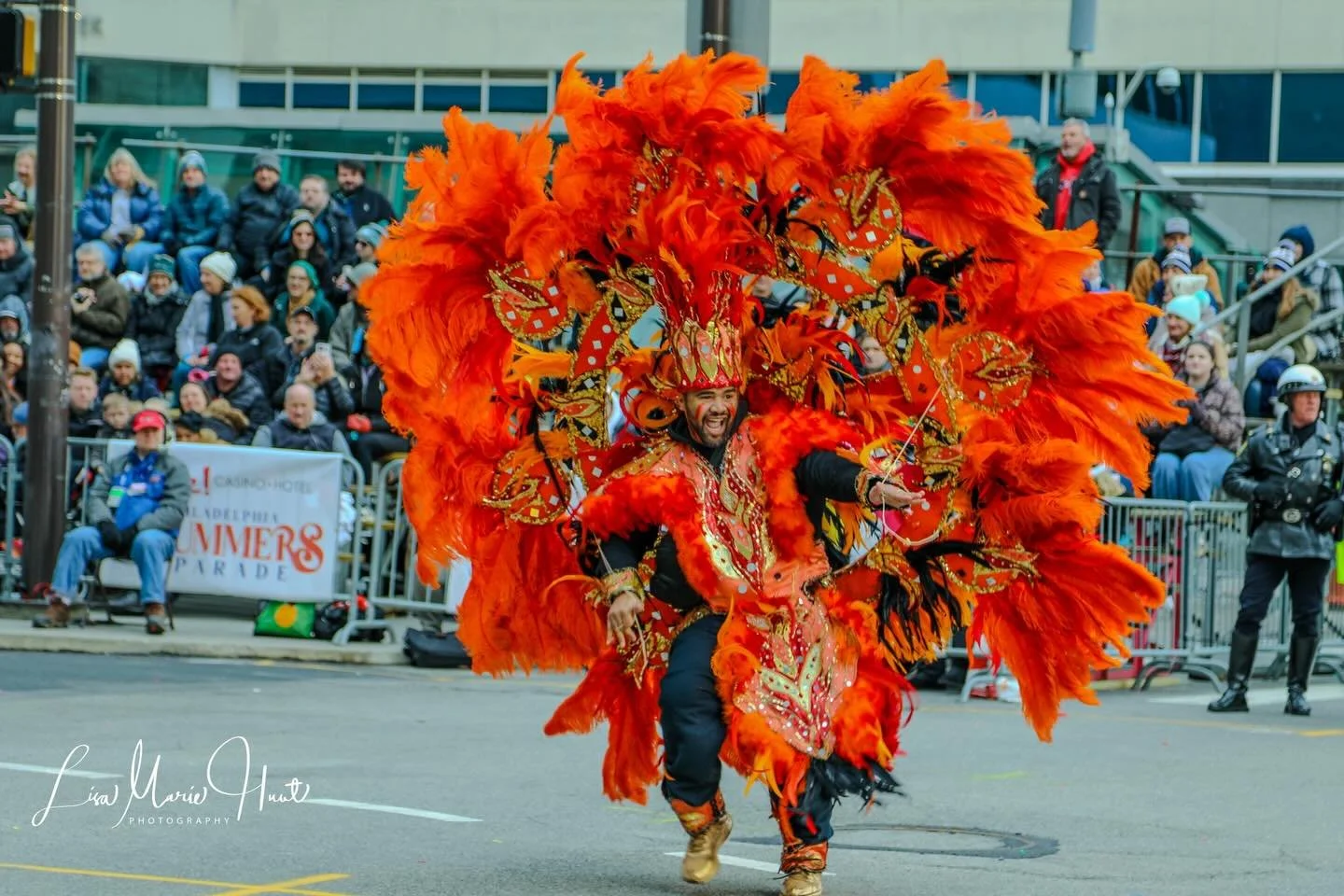 Fire Starter 🔥 

Brian Creamer 

1st Prize Special Mention 🏆 

📸 @bootz1266 

#mummersparade2025 #mummers2025 #mummers2026 #philly #Philadelphia  #mummersmuseum #Philadelphiamummers  #goldensunrisenya #fancy #fancies #inclusion #diversity #joinus 