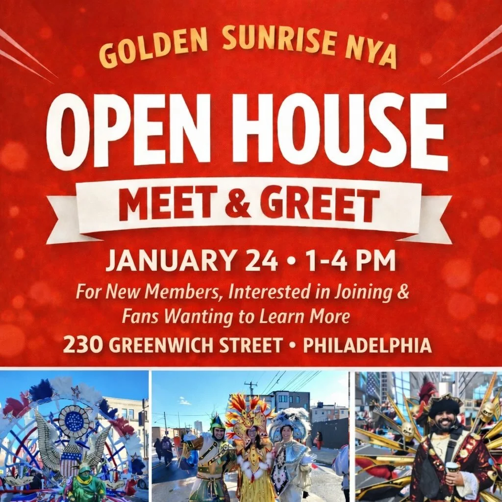This Saturday! Stop by and say hello! 
#mummers #mummersparade2026 #inclusion #diversity #philly