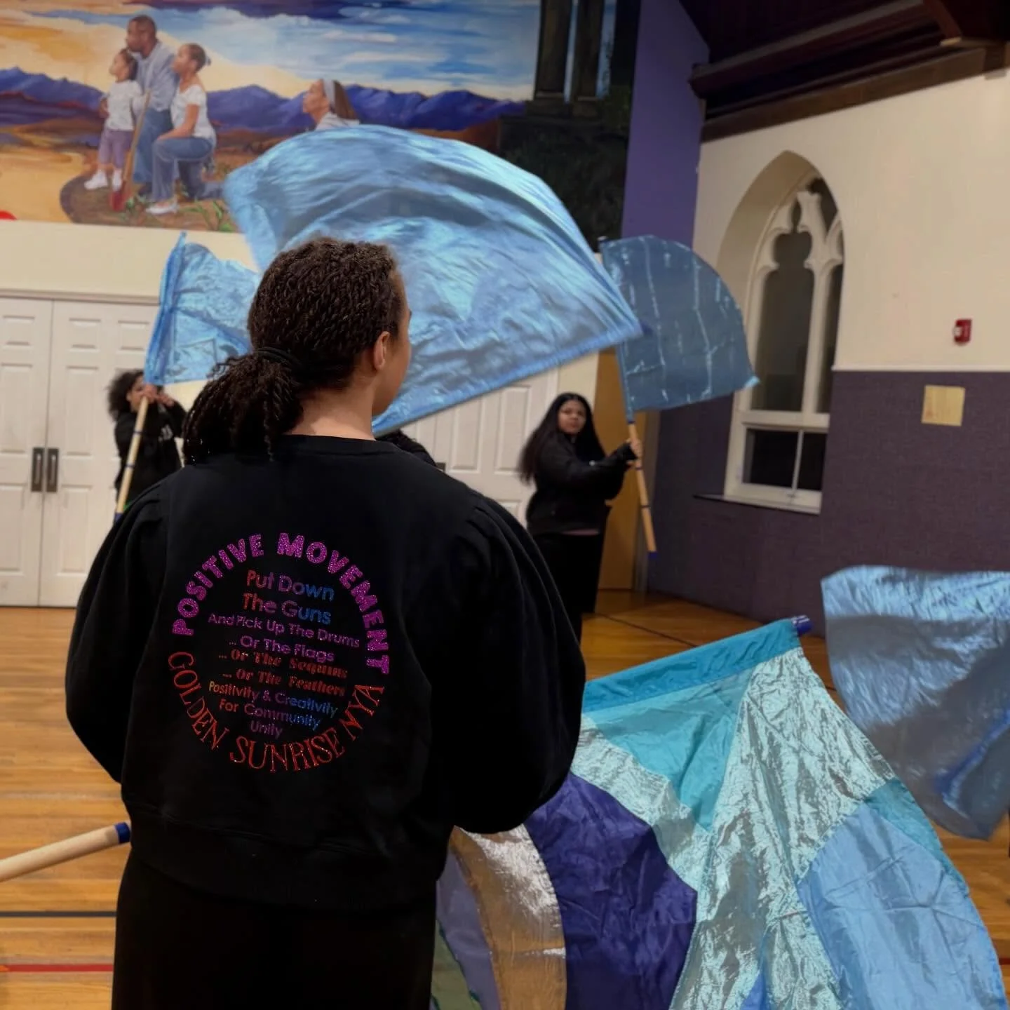 We are not just a club that strives to include everyone in the great tradition of mummery, we also strive to invest in our members, groups, and communities. One of our newest membership groups is @pmedrumline an awesome grassroots group combating gun