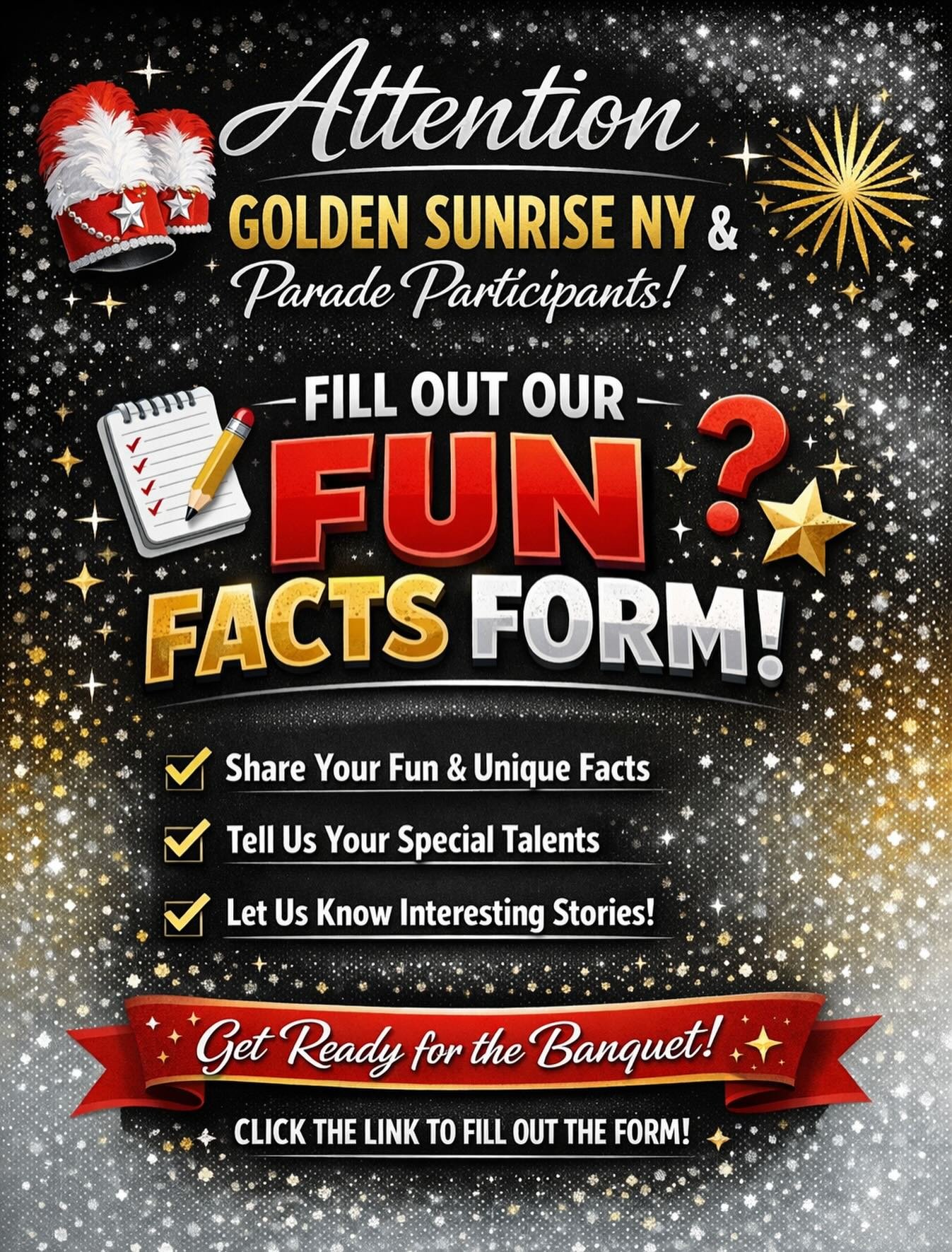 Fill out our form (link in bio)! It&rsquo;ll be worth it and fun! And see you at our Banquet Feb 21st. Remember to buy your tickets by Feb 15th!