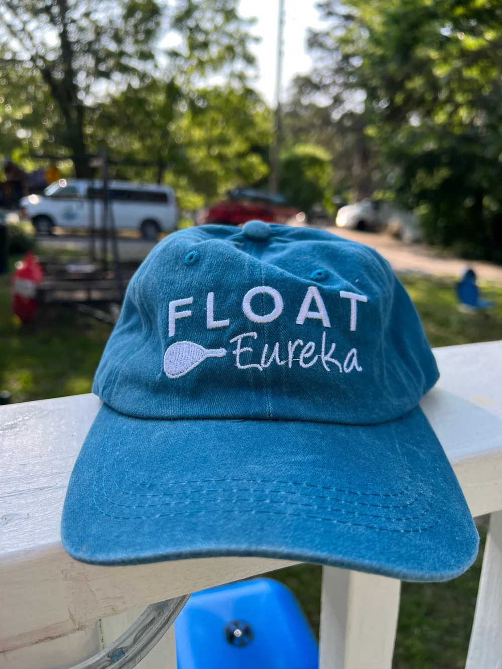 Blue Dad Hat — Float Eureka