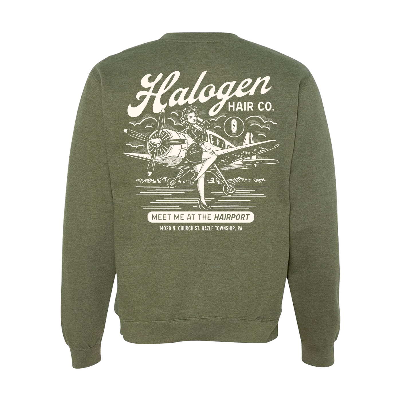 HALOGEN-HAIR-CO-HAIRPORT-CREWNECK-ARMY-HEATHER-IVORY-PRINT-BACK-MOCK.png