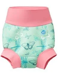 "Splash About Happy Nappy Swim Diapers" are the REQUIRED cover up OVER swim diapers. Students who are not potty trained for at least 6 months MUST wear these over swimming diapers in order to be let into the pool for swimming lessons from now on. The
