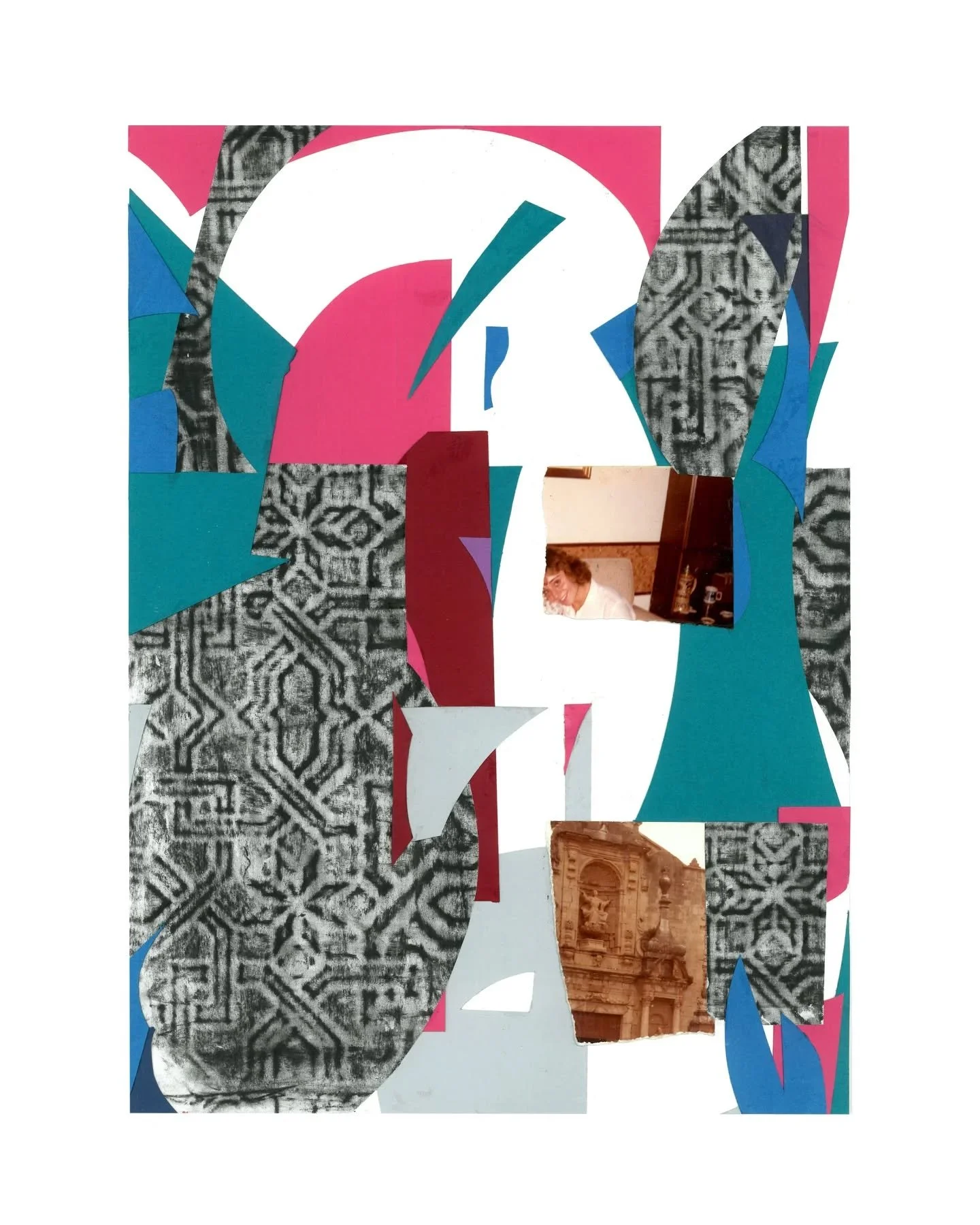 #201  #collage #ivngzmn

La serie de collage MEMORIA est&aacute; hecha con fragmentos de cartulina y papel que encontr&eacute; en mi estudio de series anteriores y fotograf&iacute;as que he recolectado de la calle caminando en Barcelona, es un recuer