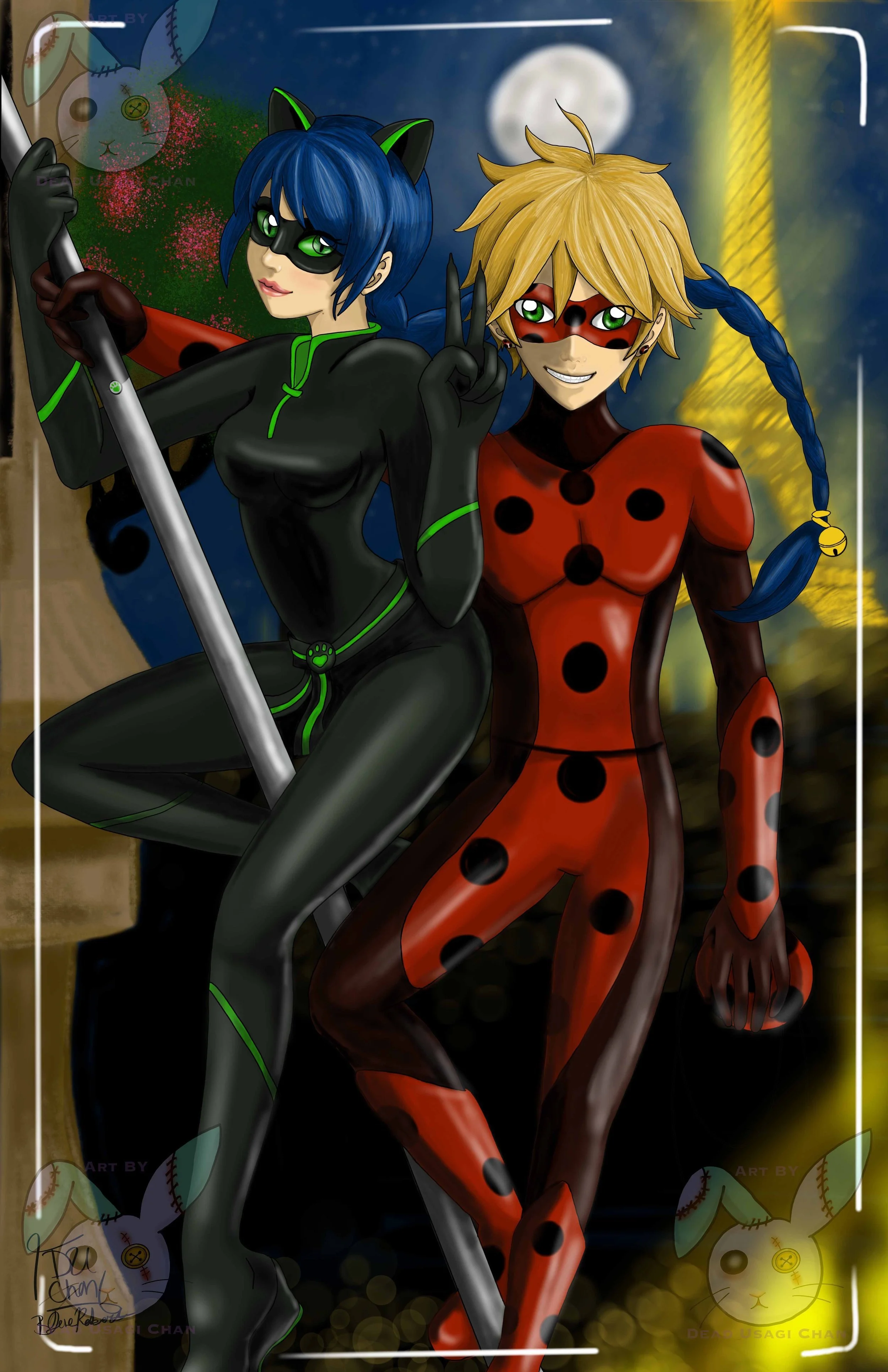 Kwamii Swap Lady Noir and Mr.Bug