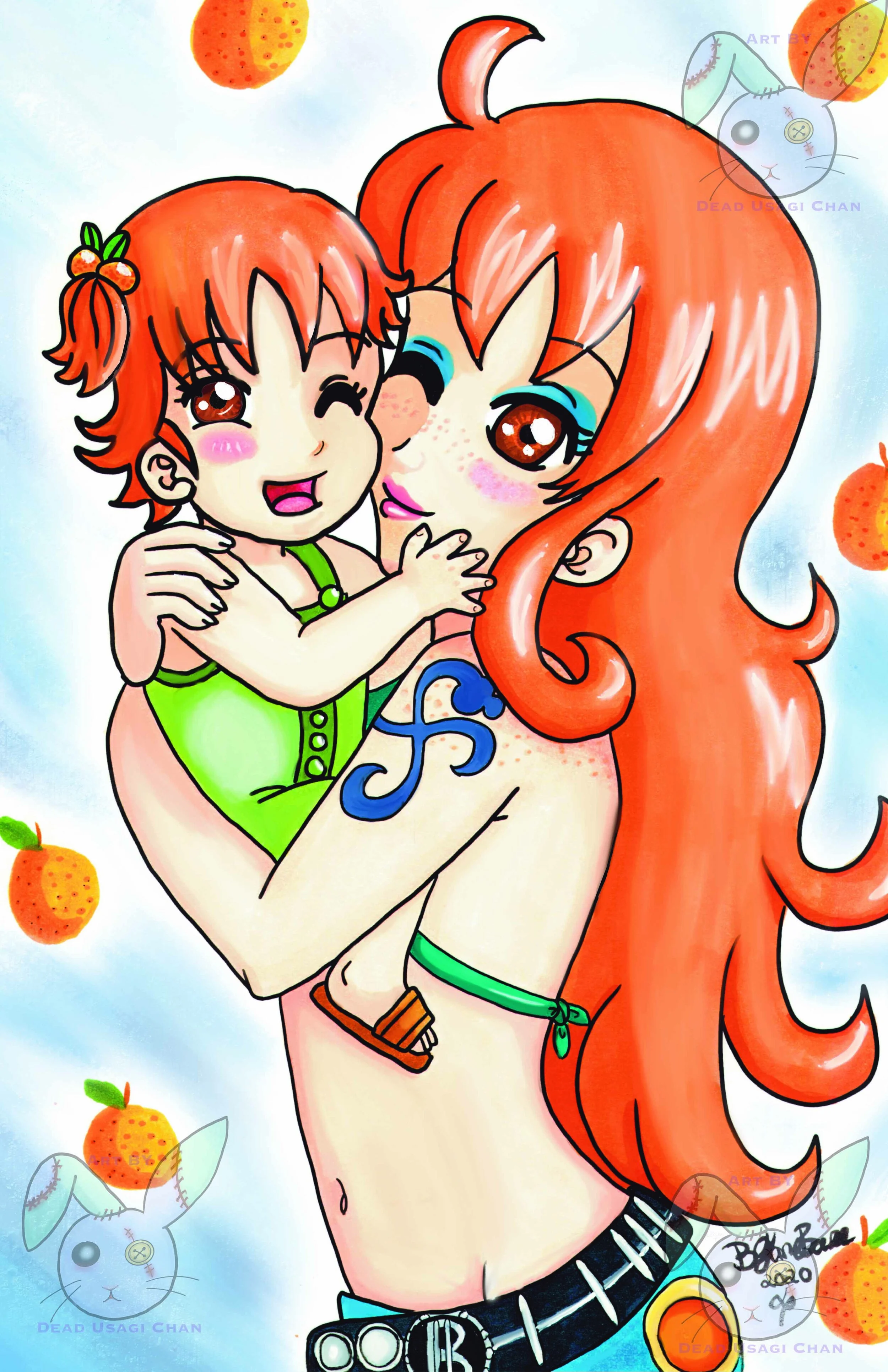 Nami and her little self