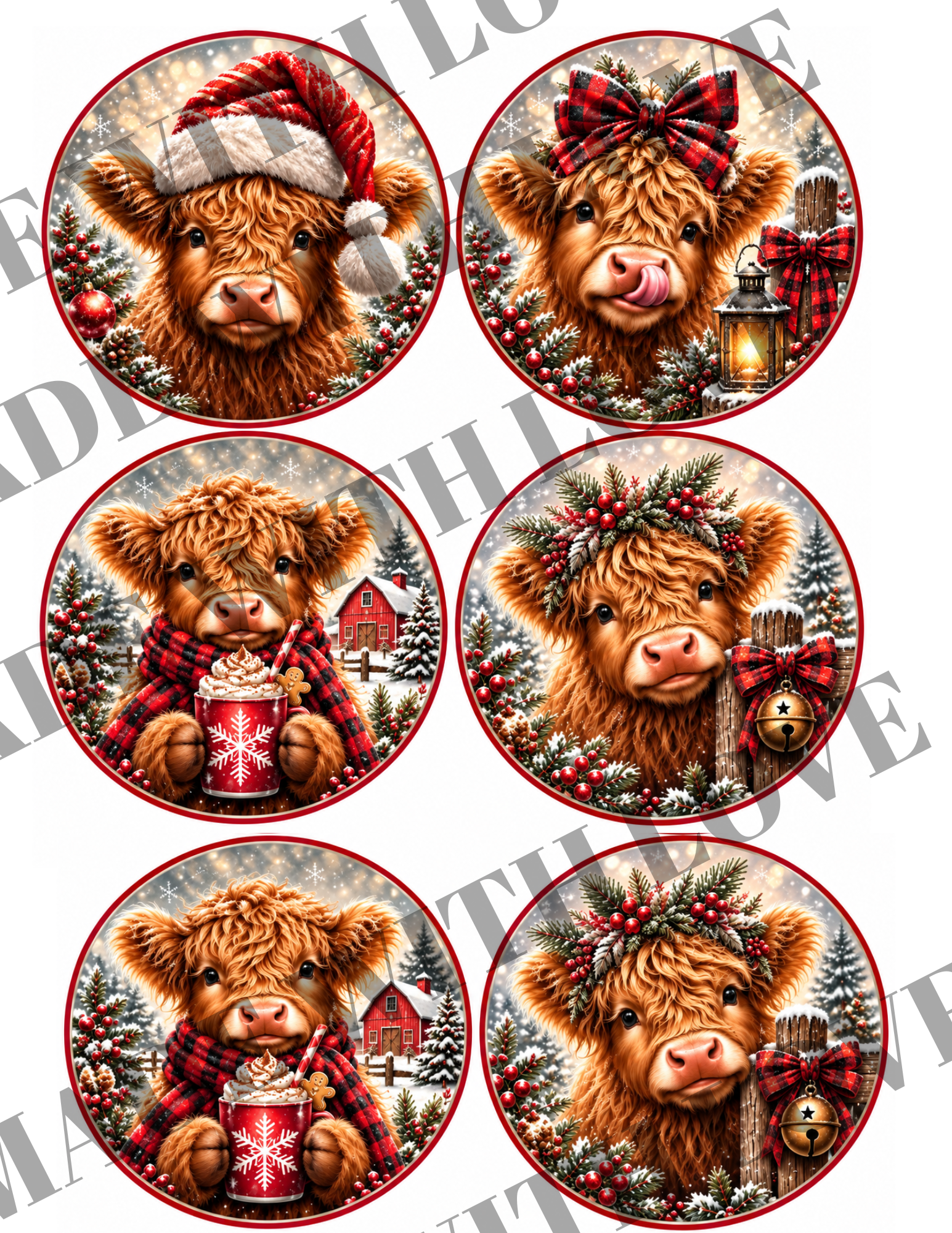 Ornament prints DOWNLOAD ONLY