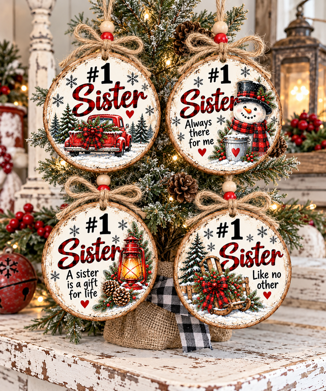 Rustic Sister Christmas Ornament Tree.png