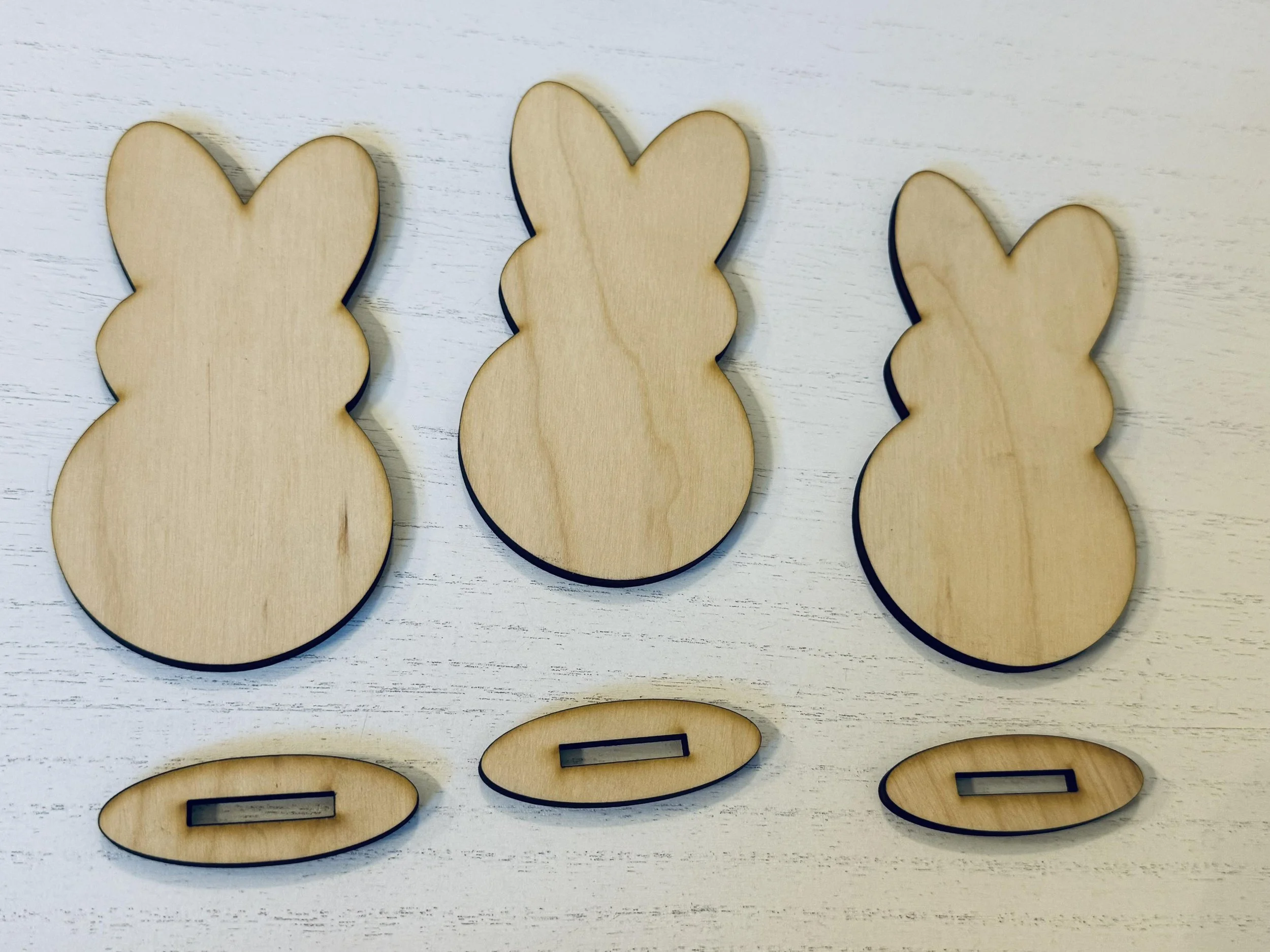 peeps set of three with stands 5 inch