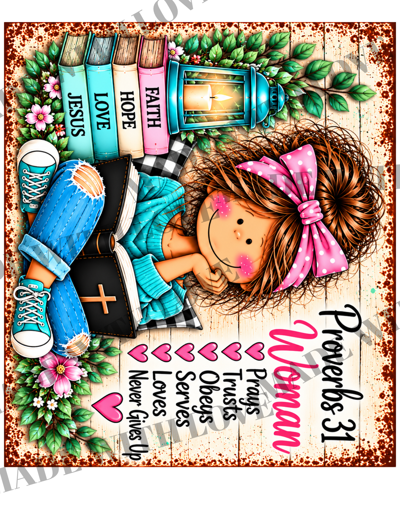 PRoverbs 31 print tumbler 20 ounce size download only