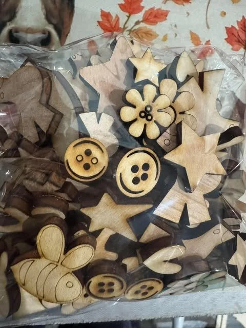MINI mystery Embellishments bag  (everyday, christmas, fall and more)