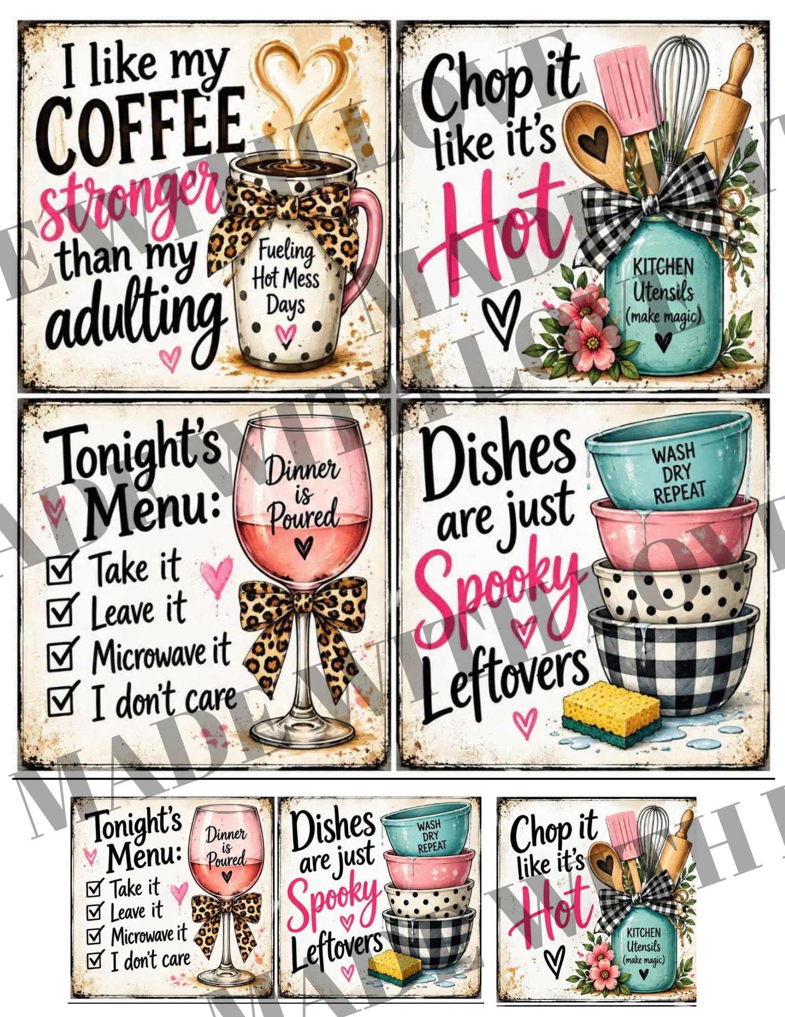 4x4 and 2x2 PRINT DOWNLOAD ONLY