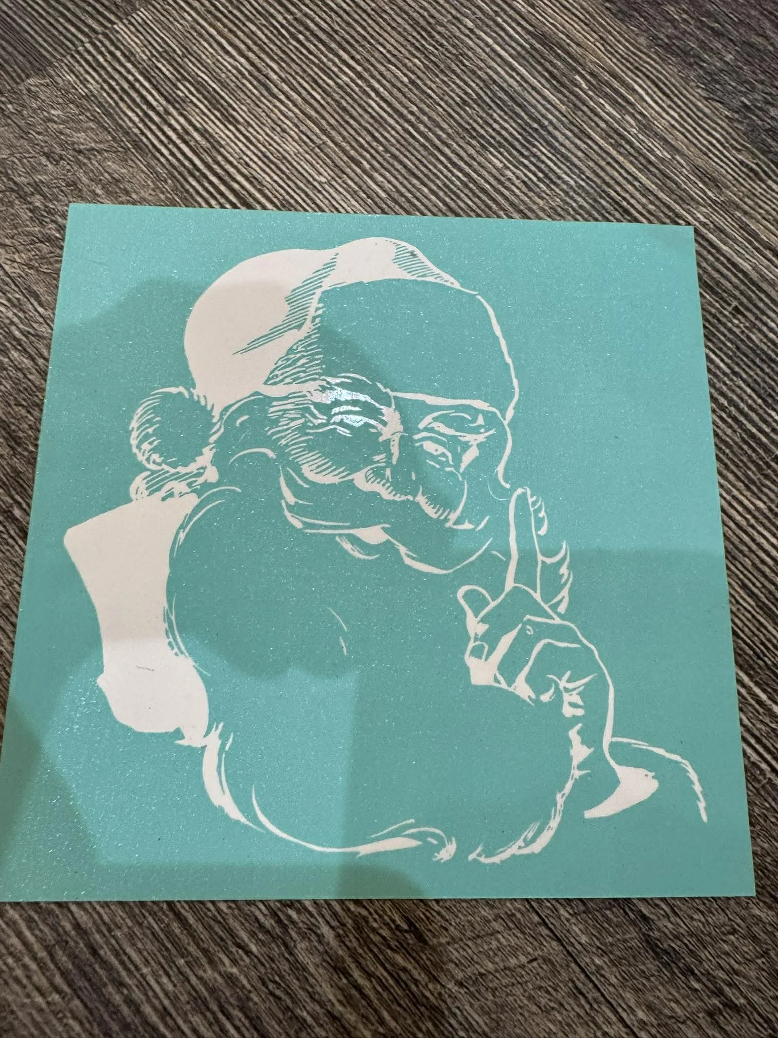6x6 santa