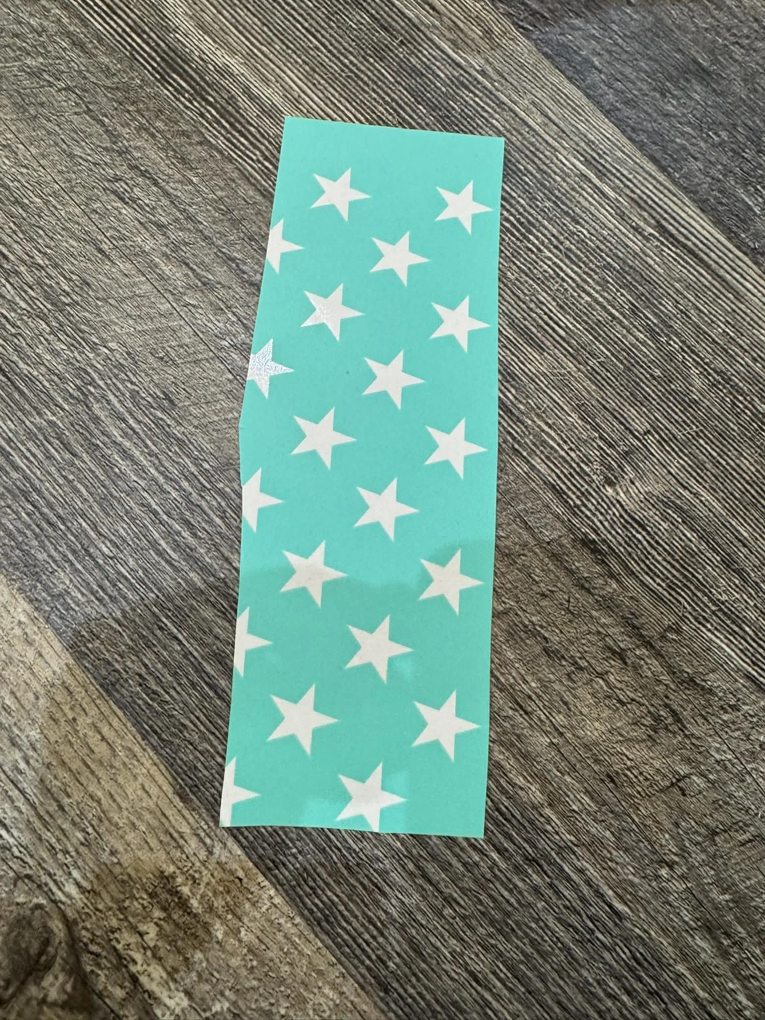 3x7 stars stencil