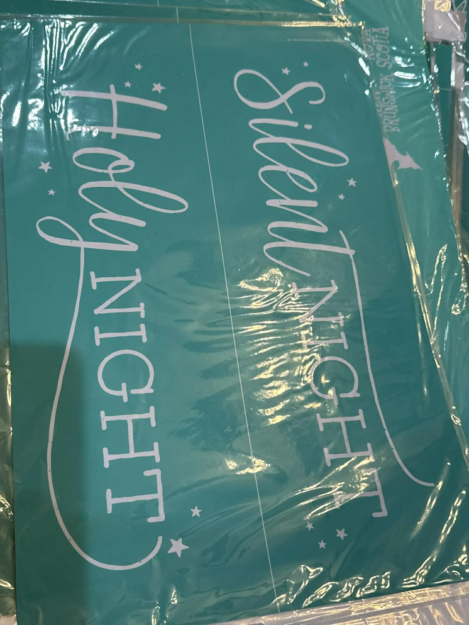 Christmas stencil 12x18