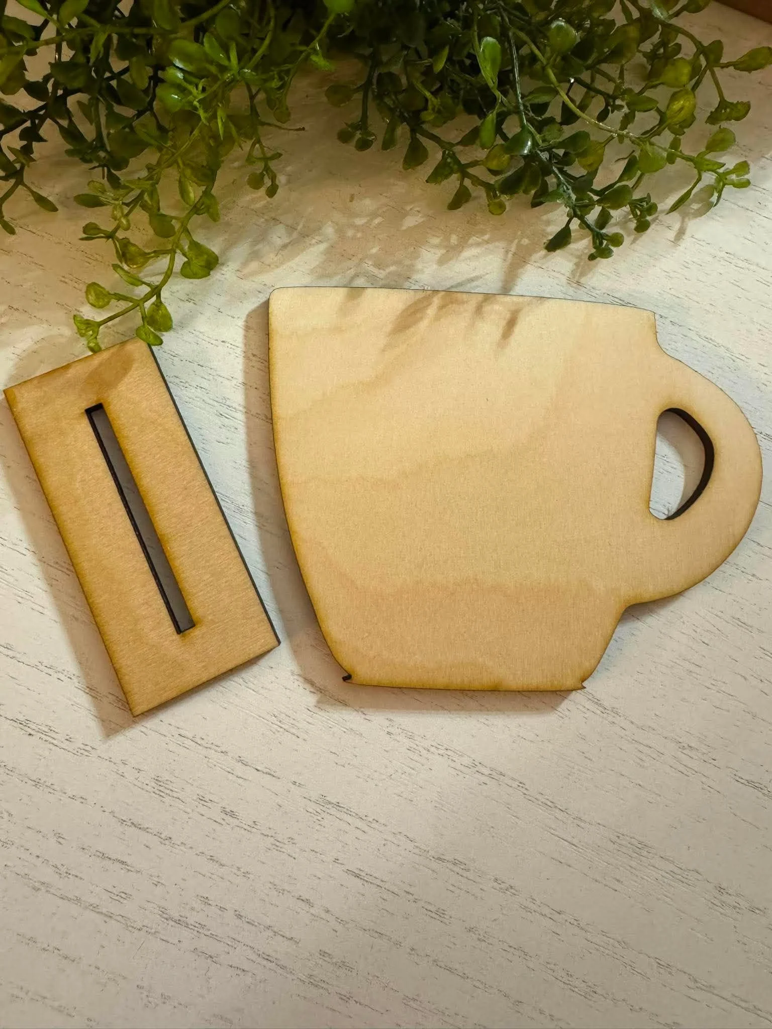 4x4 wood cutout wit stand