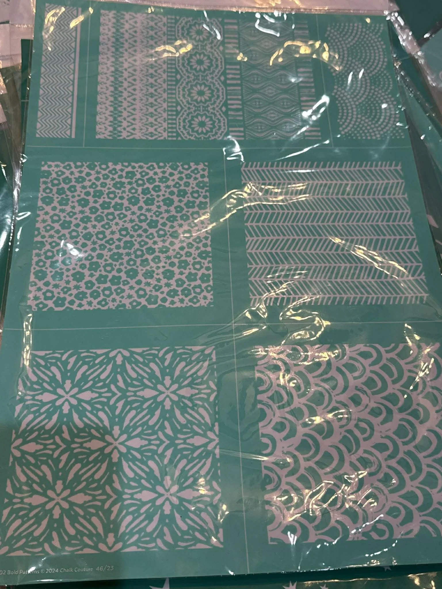 Patern Stencil 18x12