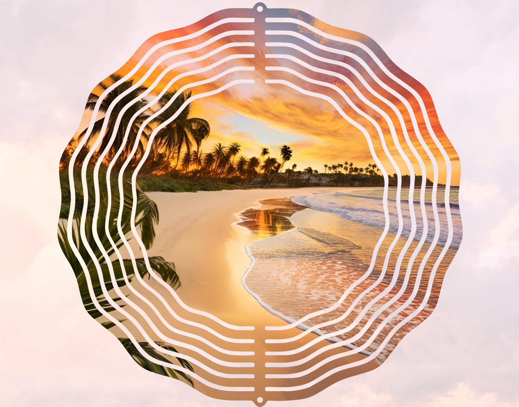 Beach wind spinner 10 inch