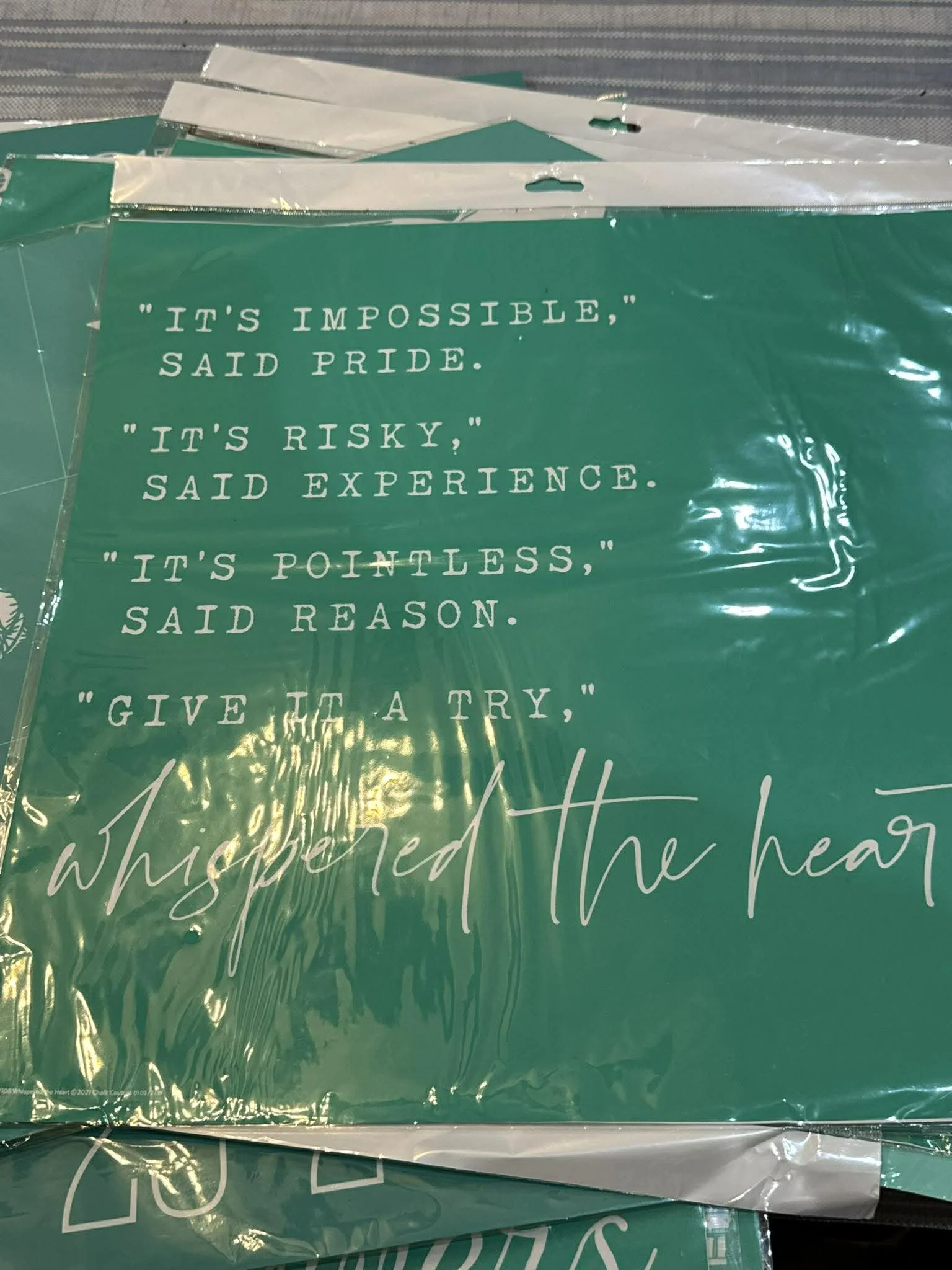 whispered the heart stencil 18x18