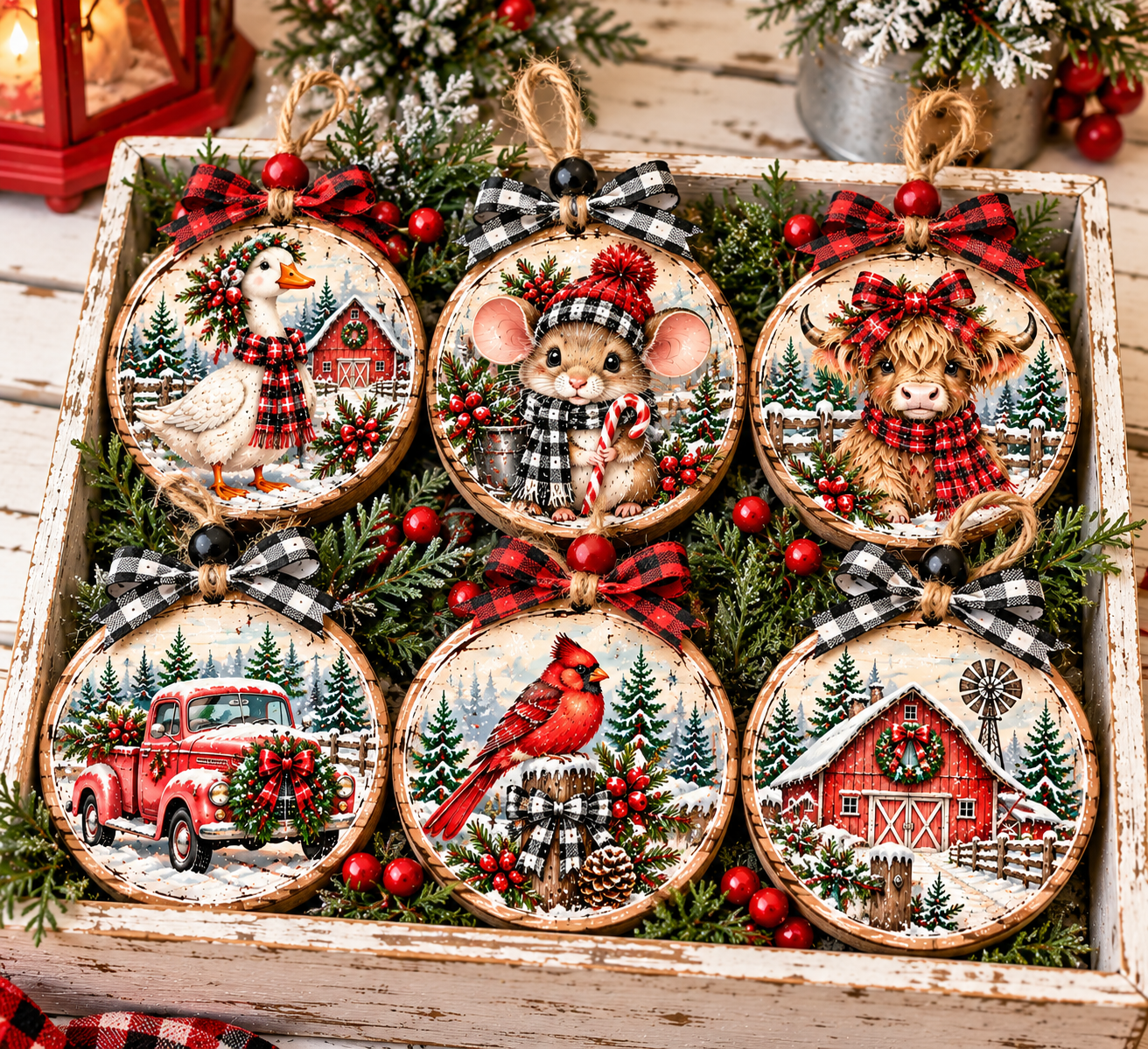 Rustic Farmhouse Christmas Ornament Display.png