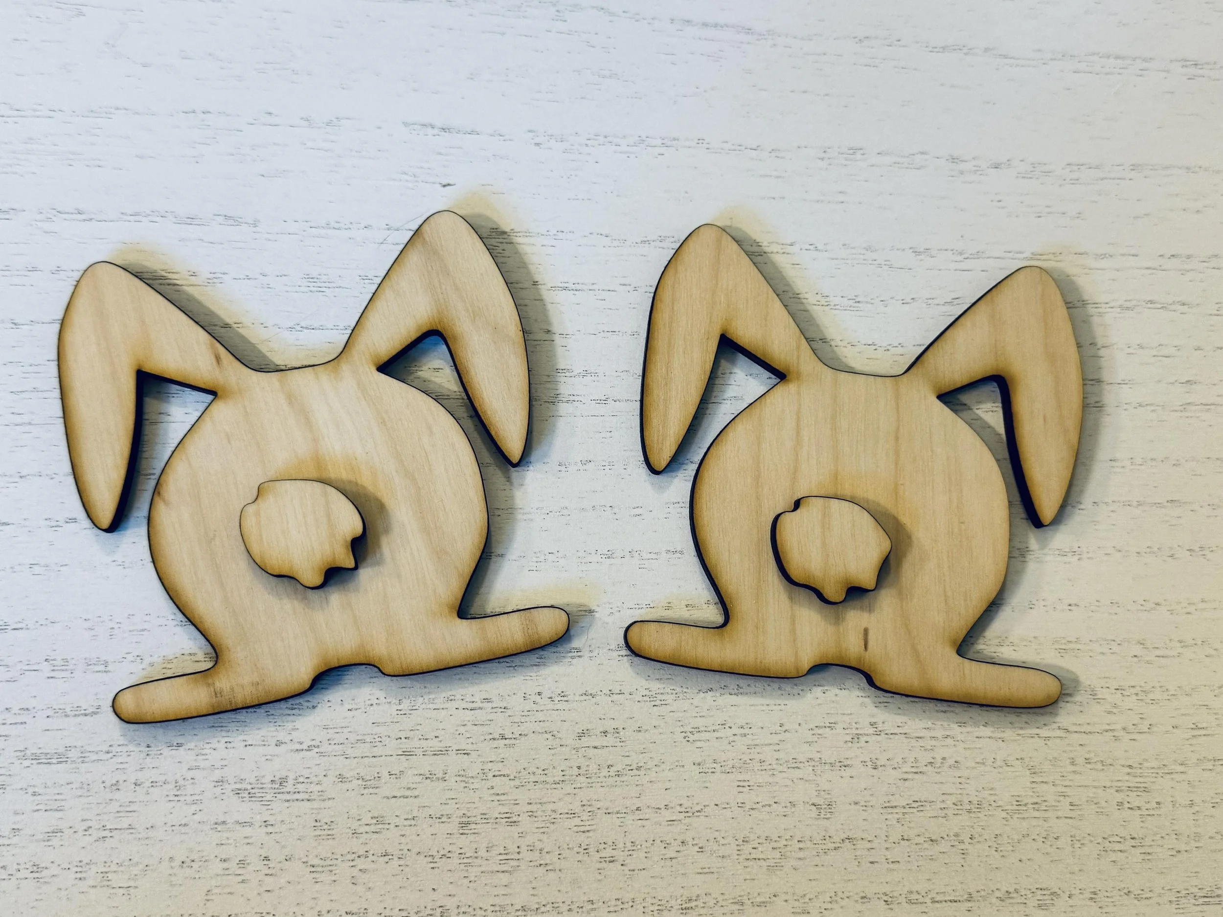 bunny buts set 4 inch