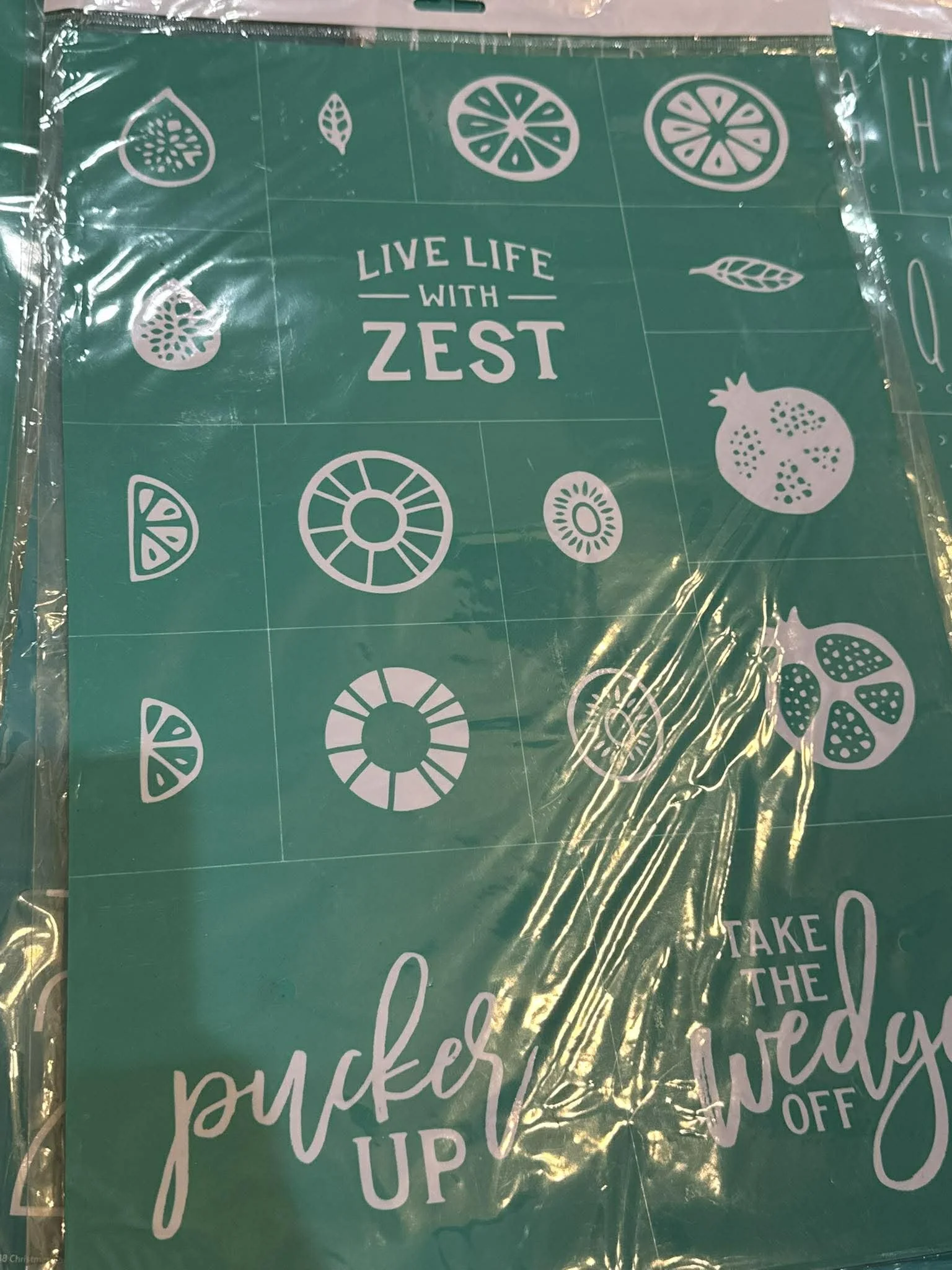 12x18 Zest stencil