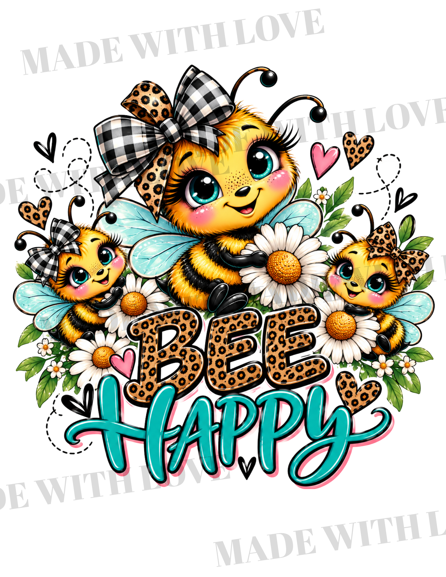BEE HAPPY Printable  Download Print only